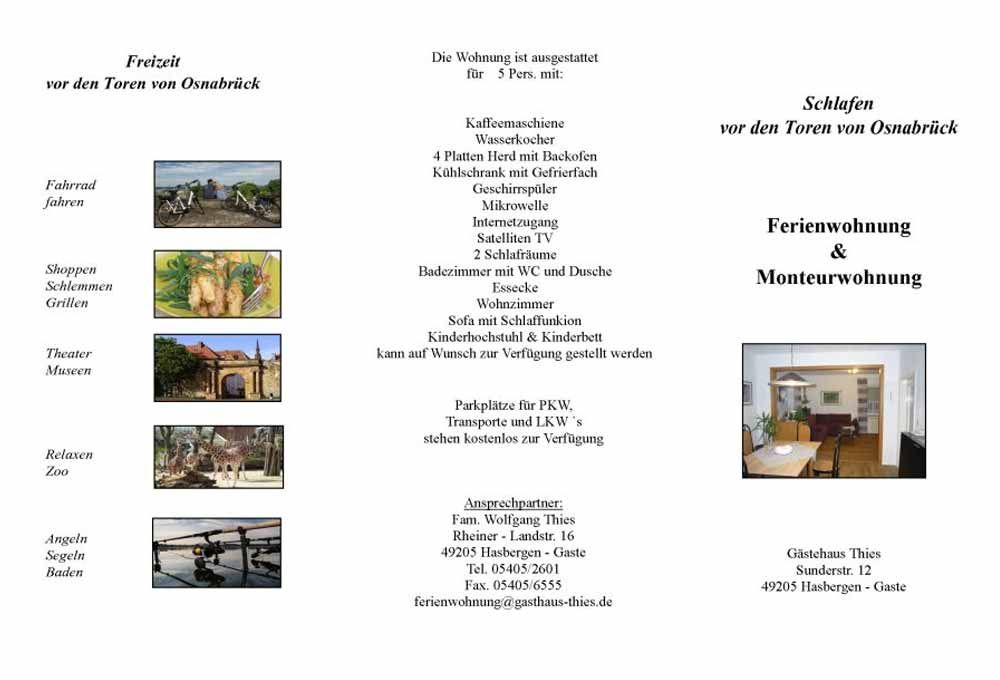 Ferienwohnung